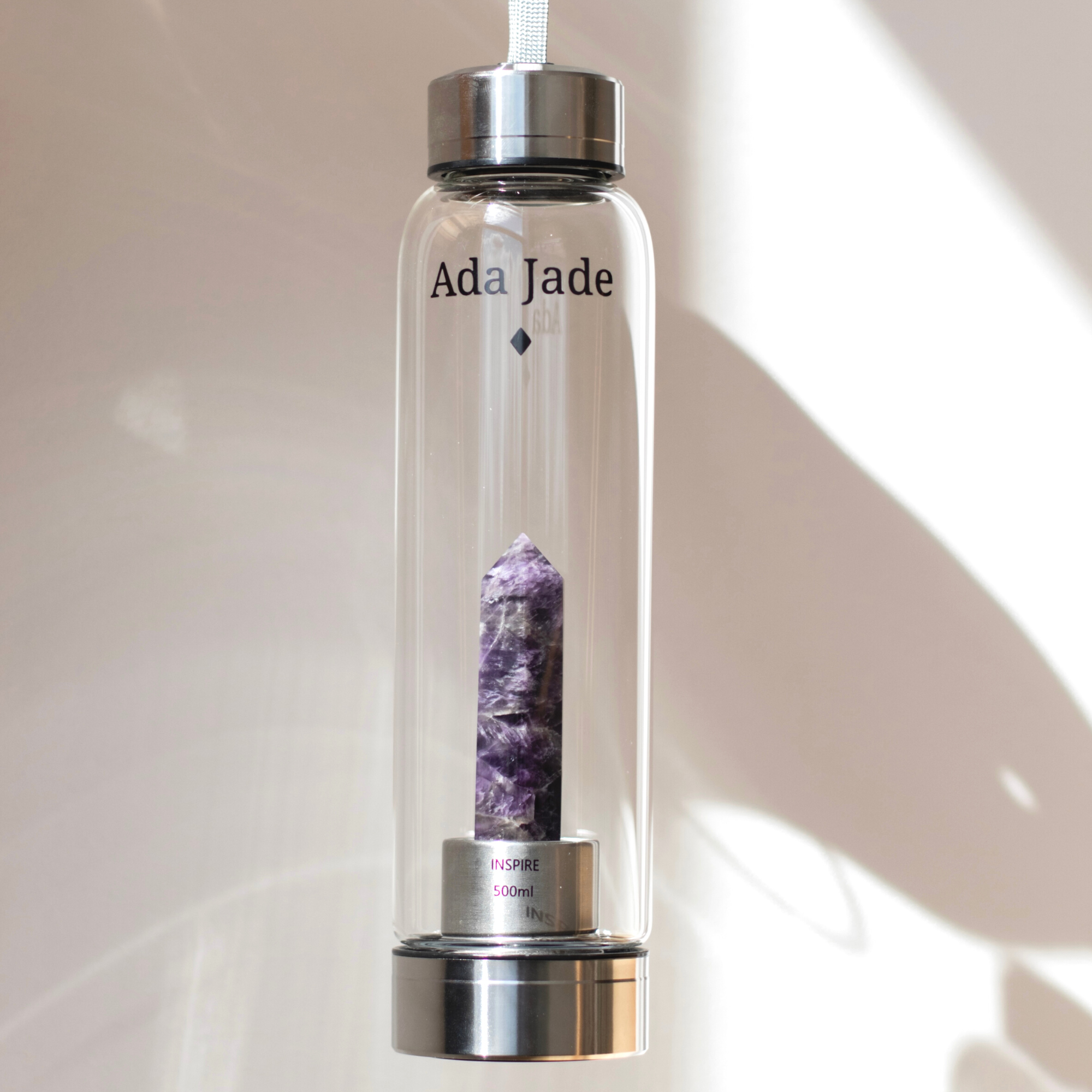 Stainless Steel Inspire Crystalized Elixir Water Bottle