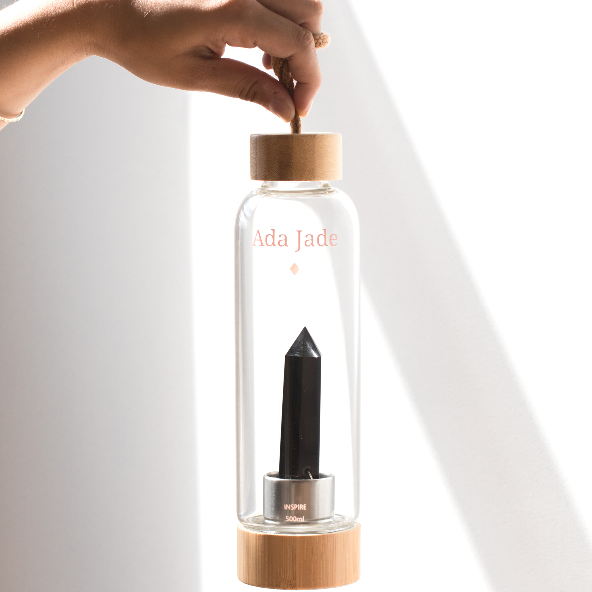 Bamboo Inspire Crystalized Water Bottle